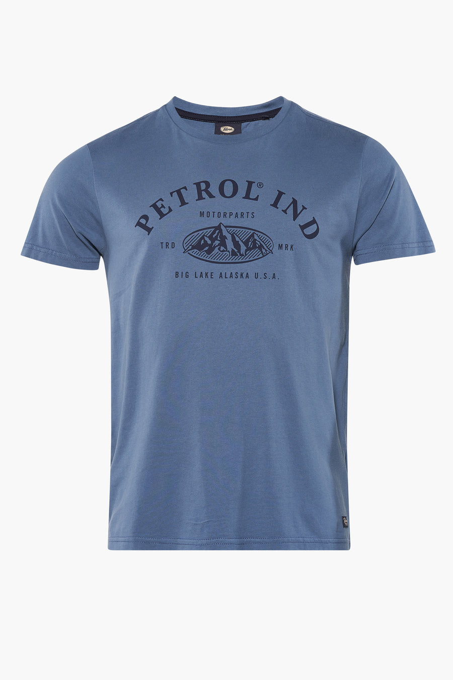 T-shirt (korte mouwen) Blauw - Petrol Industries®