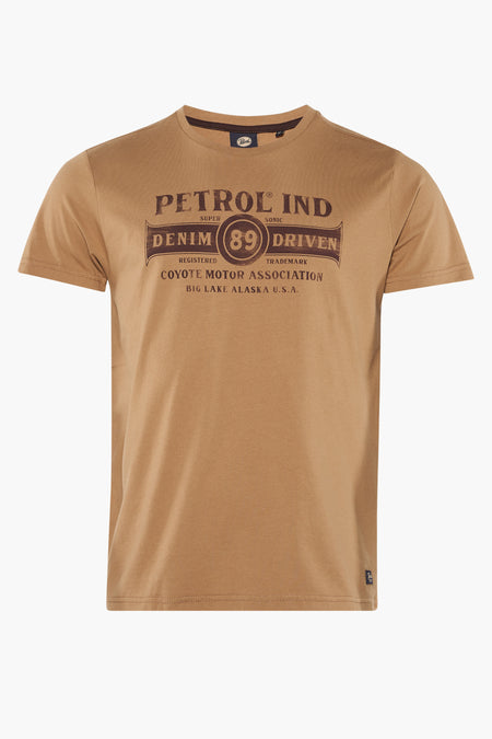 T-shirt (korte mouwen) Bruin - Petrol Industries®