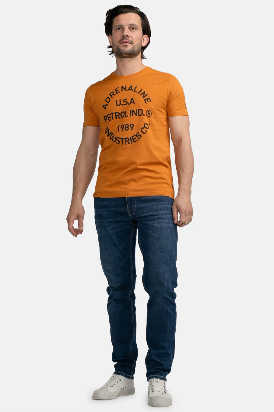 T-shirt (korte mouwen) Oranje - Petrol Industries®