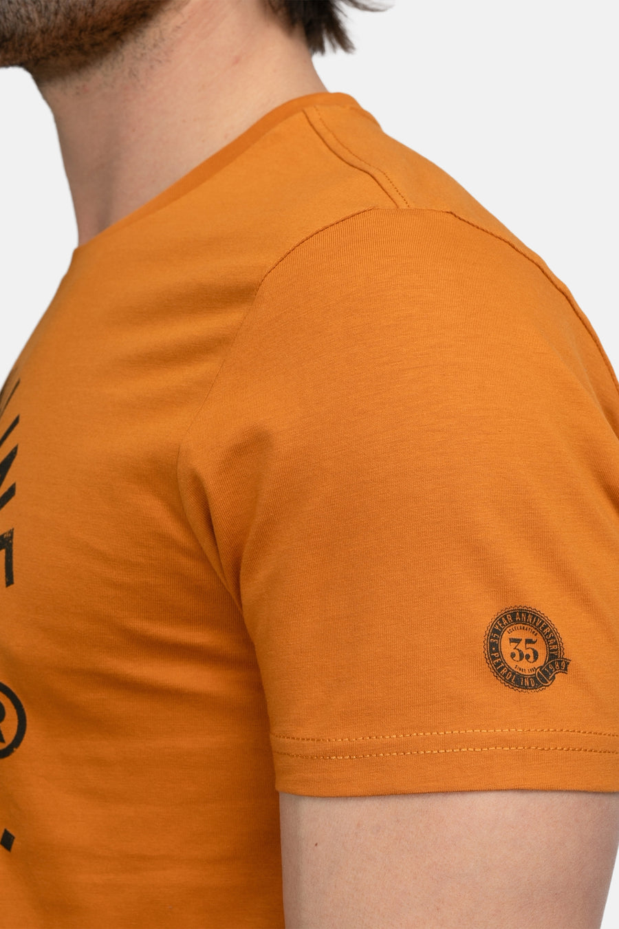T-shirt (korte mouwen) Oranje - Petrol Industries®