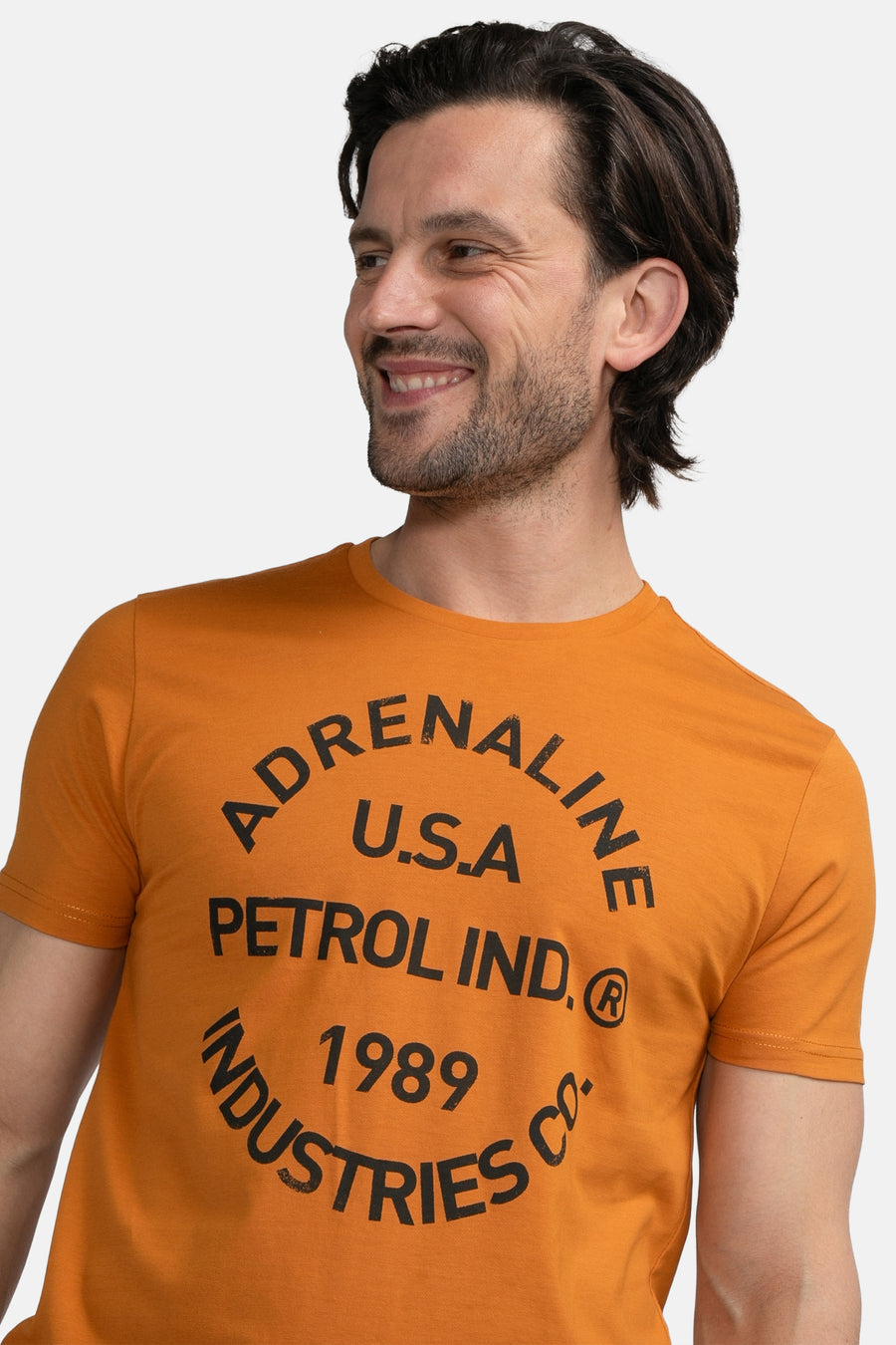 T-shirt (korte mouwen) Oranje - Petrol Industries®