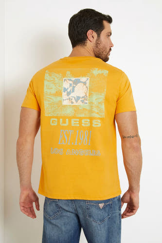 T-shirt (korte mouwen) Oranje - Guess®