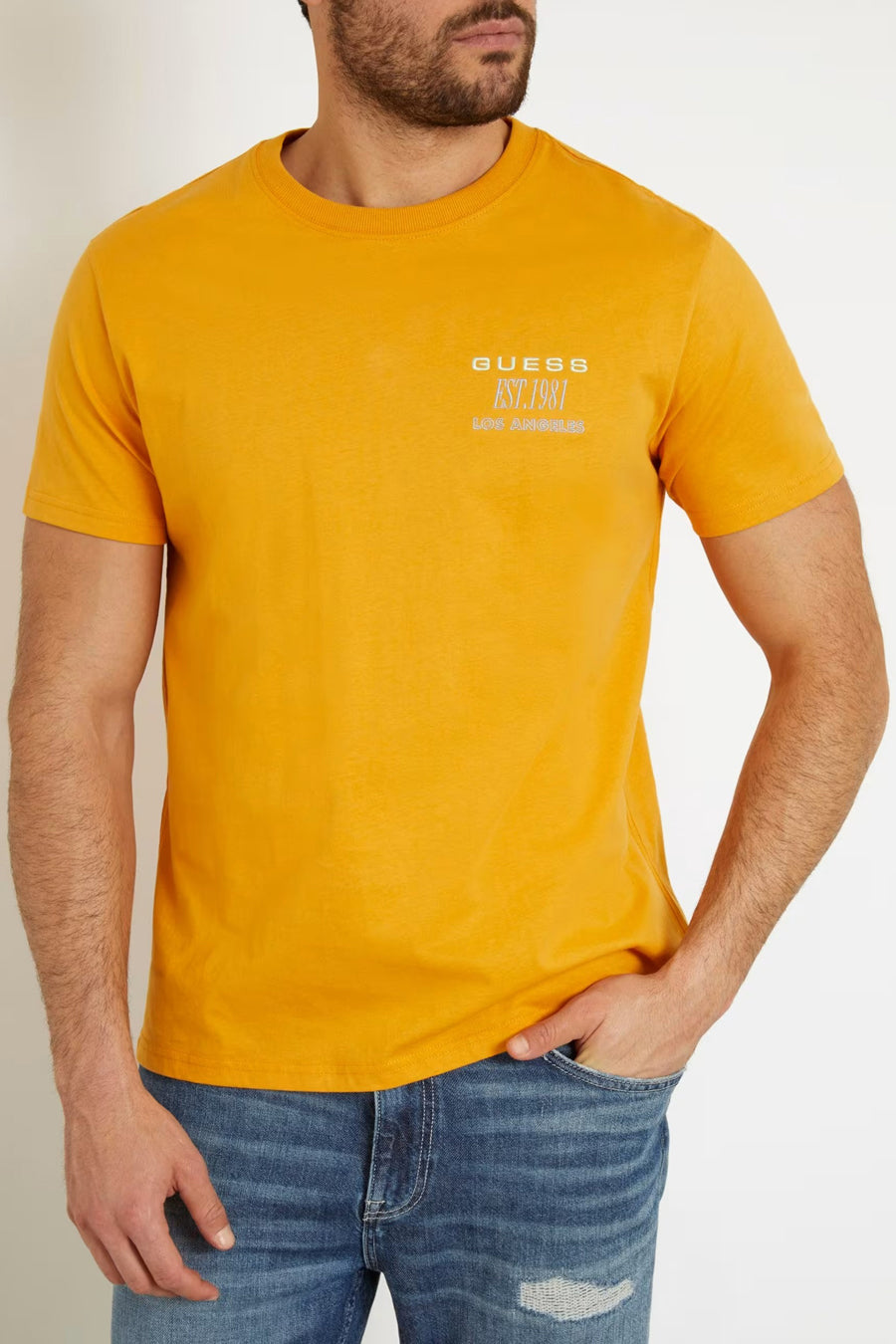 T-shirt (korte mouwen) Oranje - Guess®