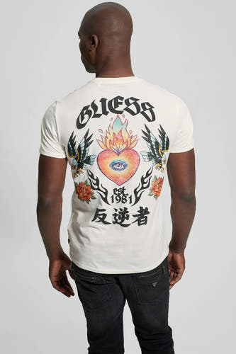 T-shirt (korte mouwen) Wit - Guess®