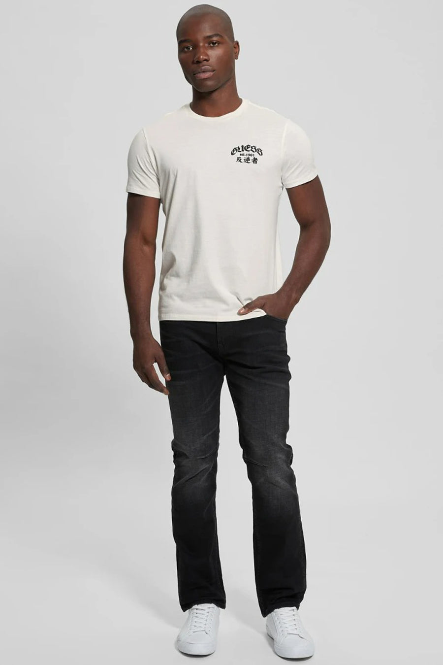 T-shirt (korte mouwen) Wit - Guess®