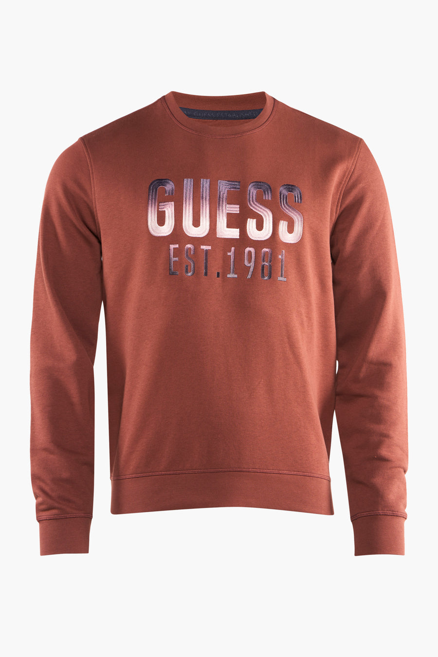 Sweater met ronde hals Bruin - Guess®