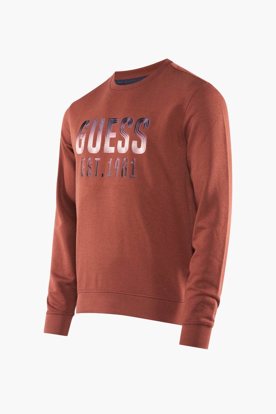 Sweater met ronde hals Bruin - Guess®