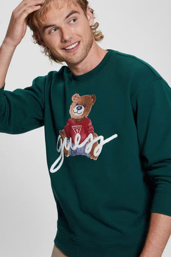Sweater met ronde hals Groen - Guess®
