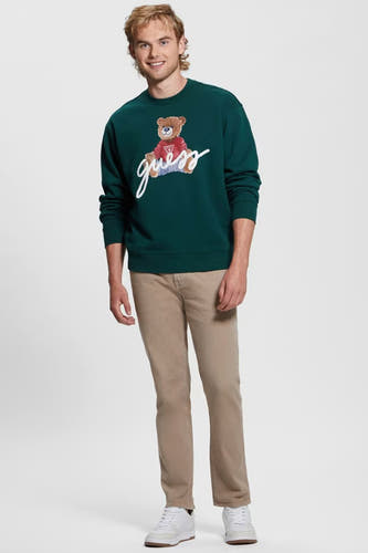 Sweater met ronde hals Groen - Guess®