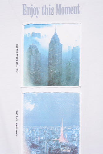 T-shirt (korte mouwen) Wit - Guess®