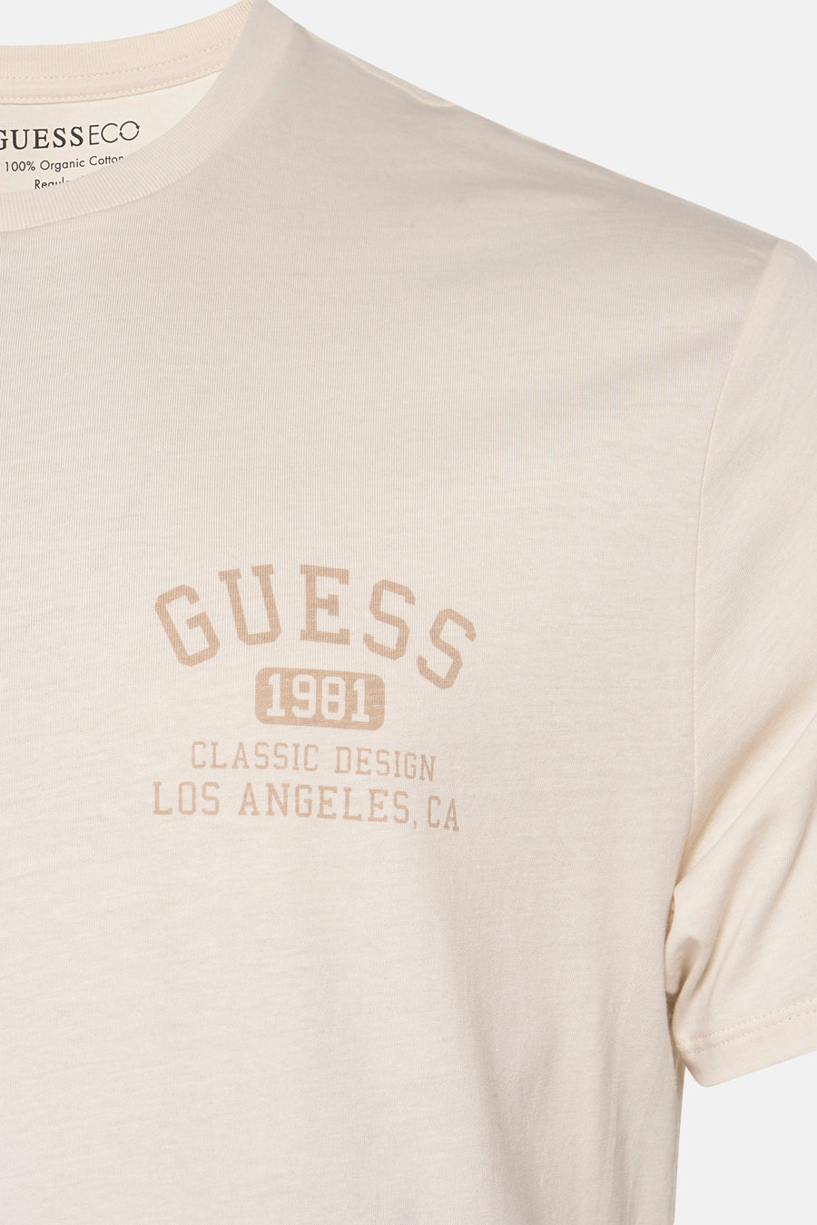 T-shirt (korte mouwen) Ecru - Guess®