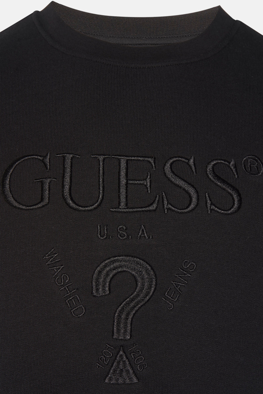 Sweater met ronde hals Zwart - Guess®