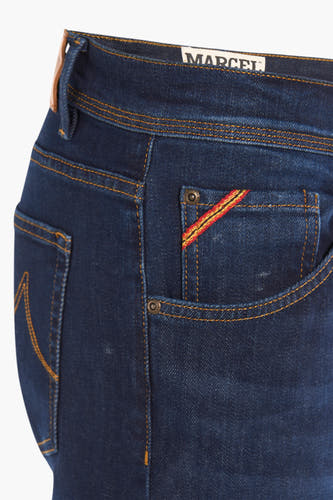 Jeans slim Dark blue denim - Le Fabuleux Marcel de Bruxelles