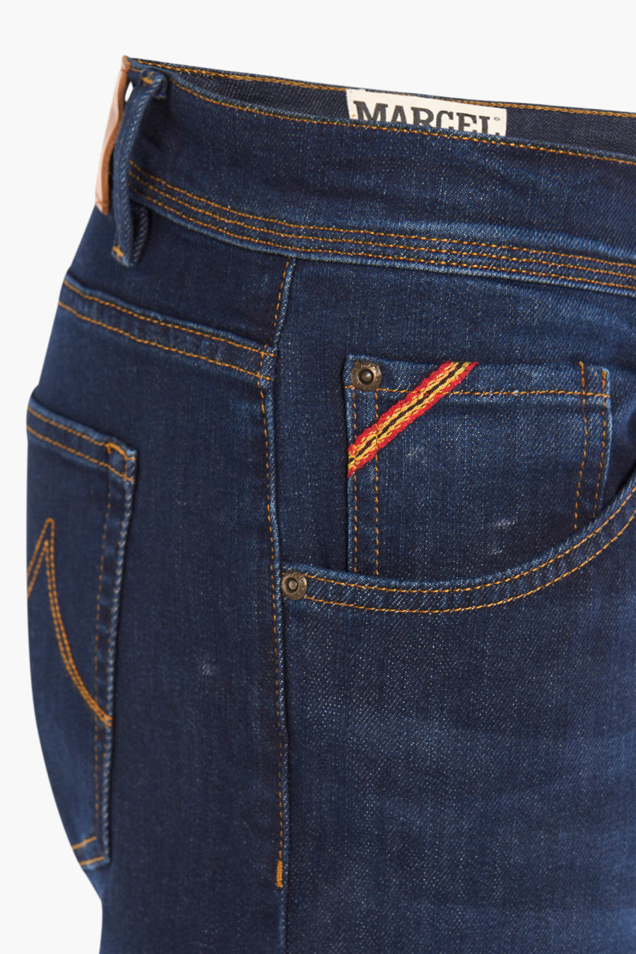 Jeans slim Dark blue denim - Le Fabuleux Marcel de Bruxelles