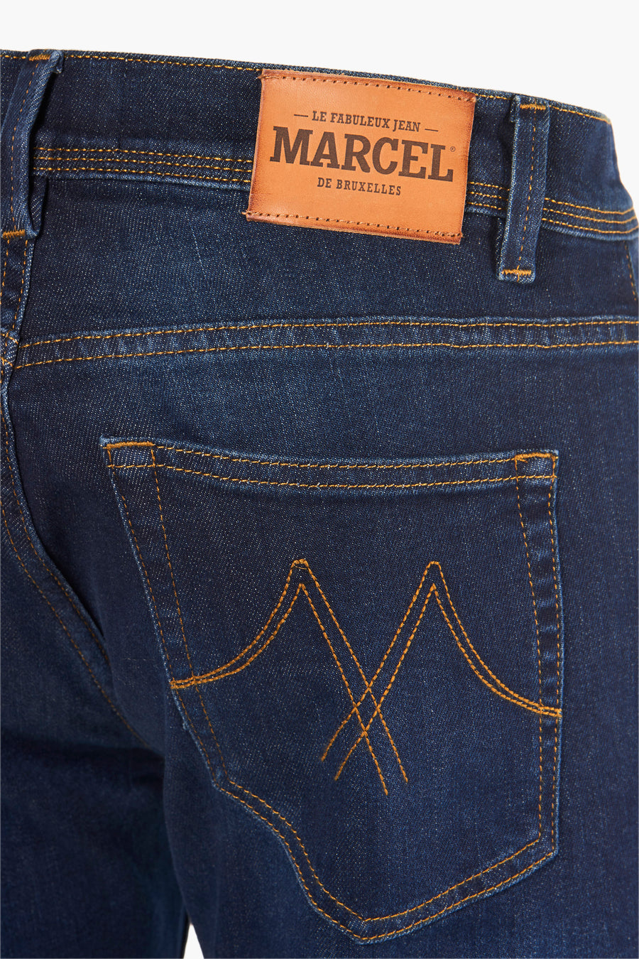 Jeans slim Dark blue denim - Le Fabuleux Marcel de Bruxelles