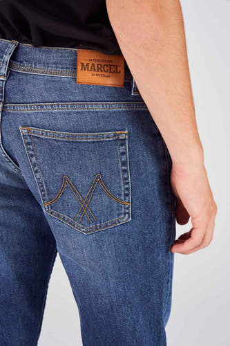Jeans slim Mid blue denim - Le Fabuleux Marcel de Bruxelles