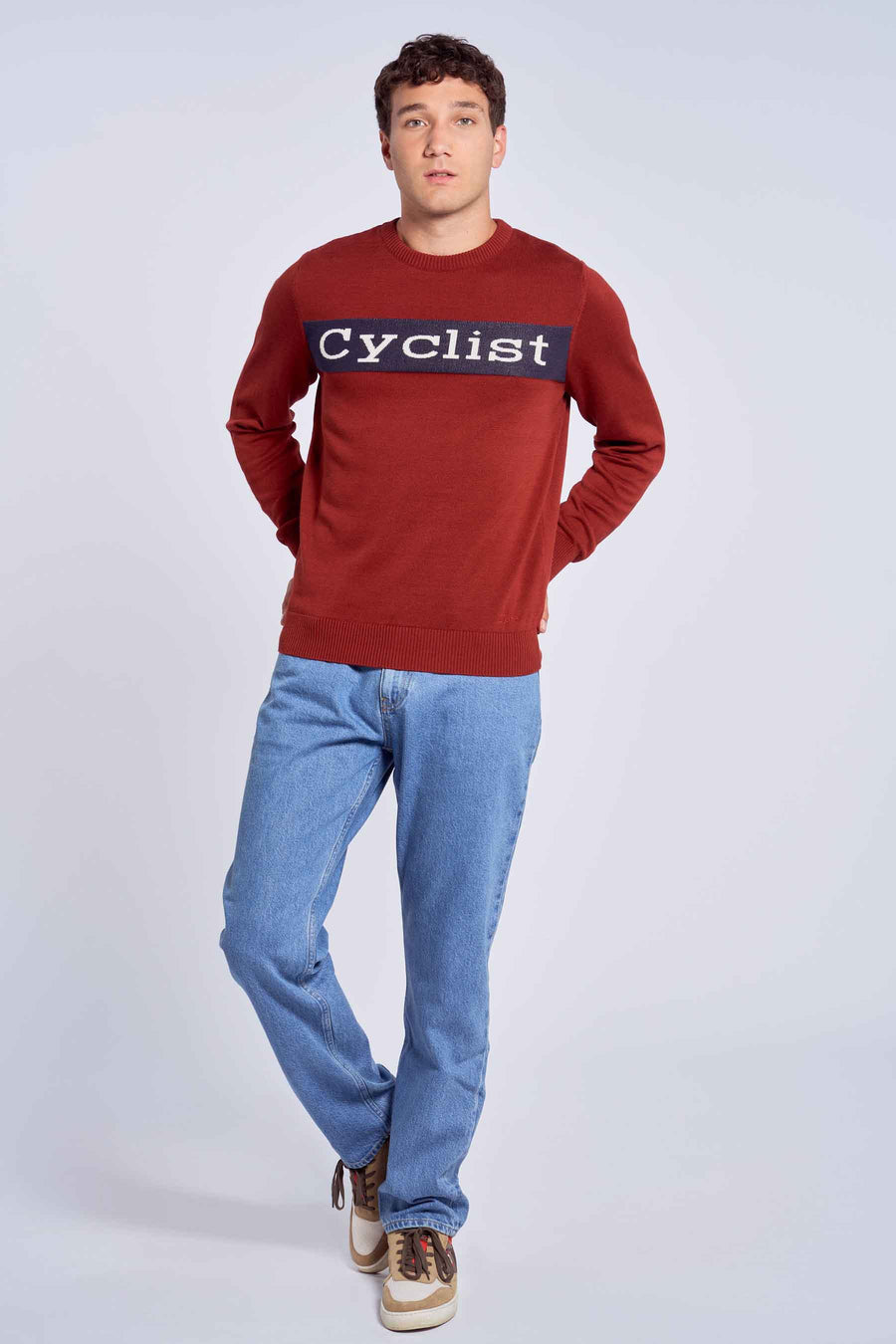 Straight jeans - dark blue denim