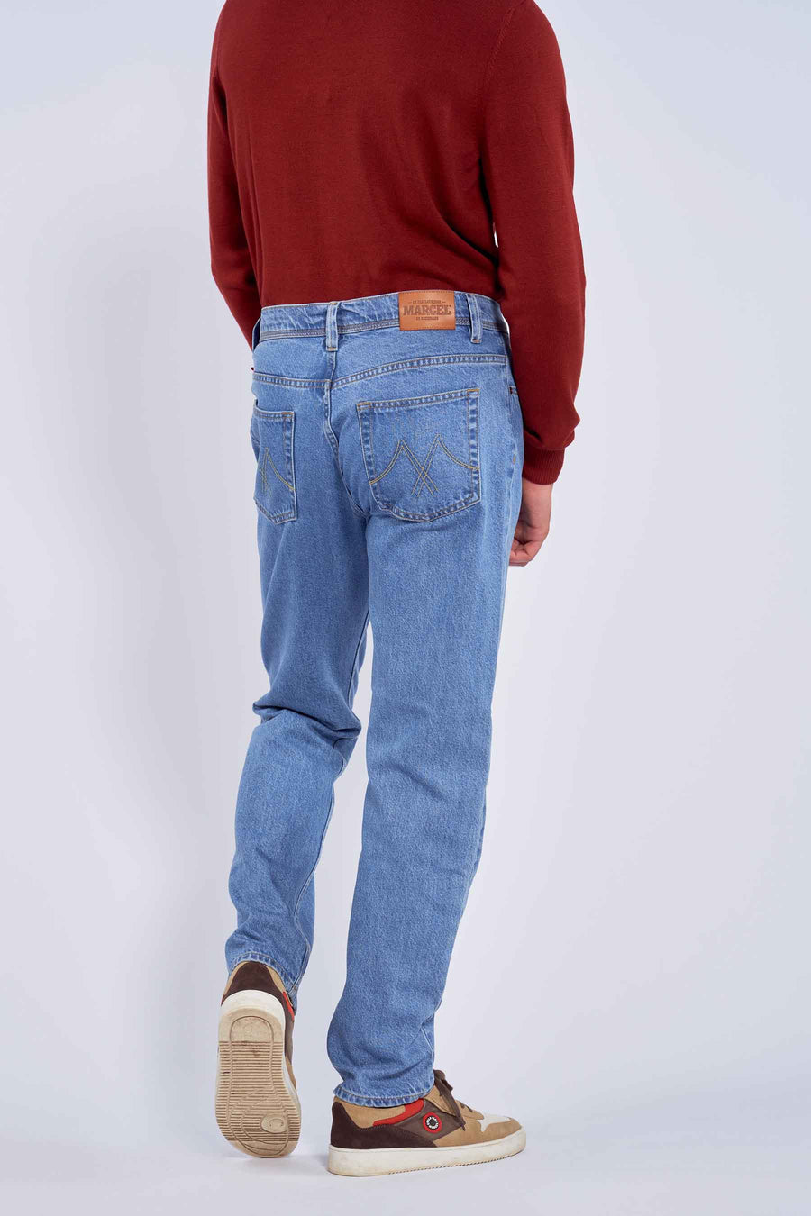 Straight jeans - dark blue denim