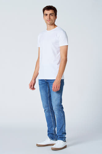 T-shirt (korte mouwen) Wit - Le Fabuleux Marcel de Bruxelles
