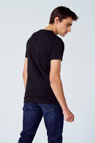 T-shirt (korte mouwen) Zwart - Le Fabuleux Marcel de Bruxelles