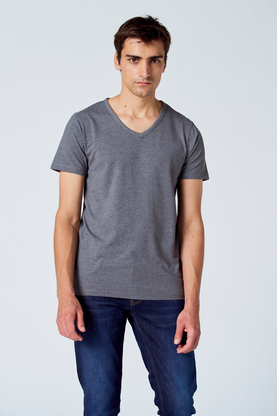 T-shirt (korte mouwen) Grijs - Le Fabuleux Marcel de Bruxelles