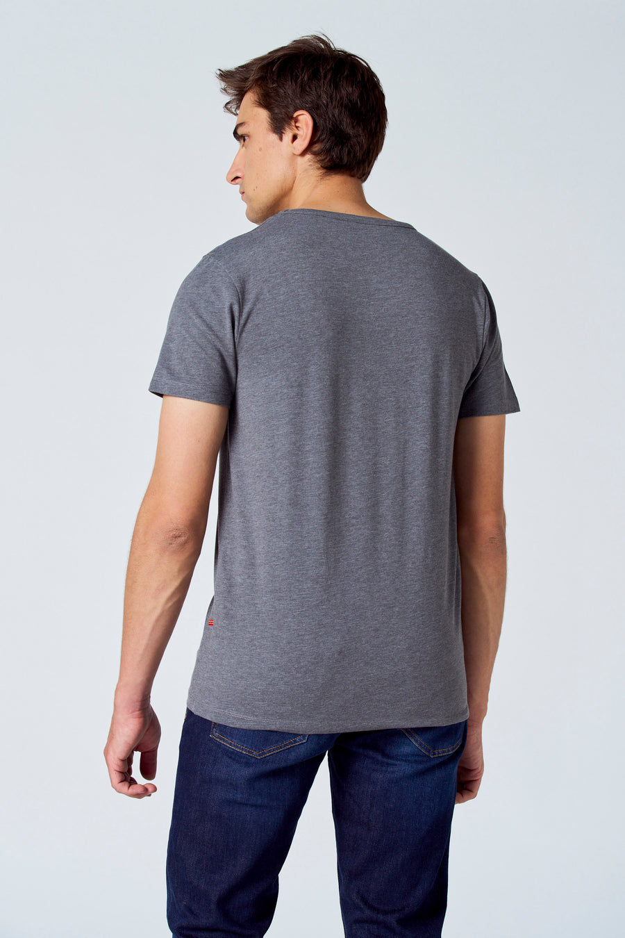T-shirt (korte mouwen) Grijs - Le Fabuleux Marcel de Bruxelles