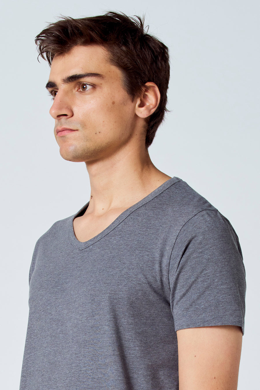 T-shirt (korte mouwen) Grijs - Le Fabuleux Marcel de Bruxelles