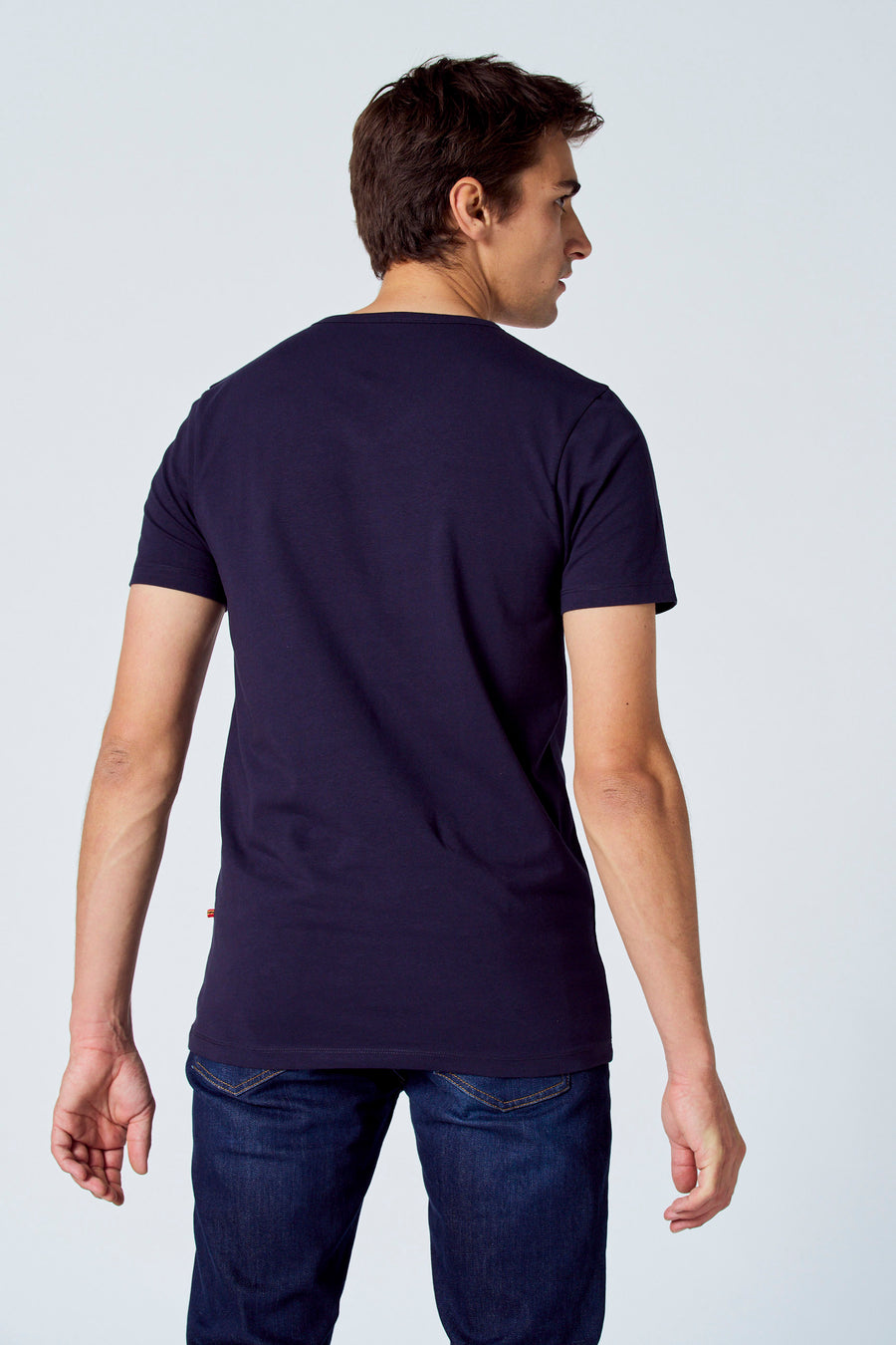 T-shirt (korte mouwen) Blauw - Le Fabuleux Marcel de Bruxelles