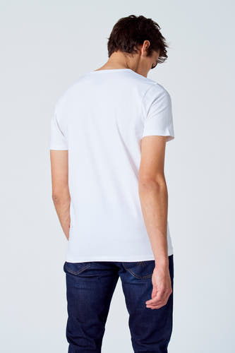 T-shirt (korte mouwen) Wit - Le Fabuleux Marcel de Bruxelles