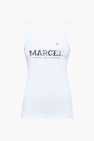 Tanktop Wit - Le Fabuleux Marcel de Bruxelles