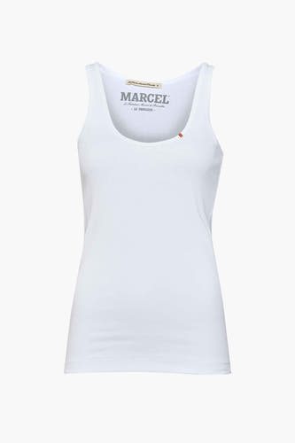 Tanktop Wit - Le Fabuleux Marcel de Bruxelles