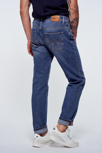Jeans straight Dark blue denim - Le Fabuleux Marcel de Bruxelles