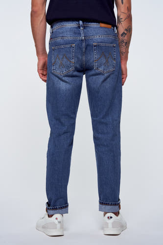Jeans straight Dark blue denim - Le Fabuleux Marcel de Bruxelles