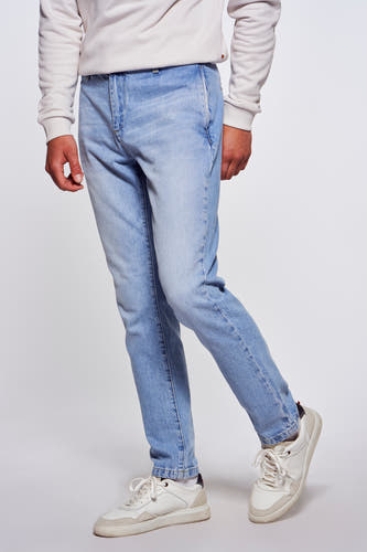 Jeans 7/8 Mid blue denim - Le Fabuleux Marcel de Bruxelles
