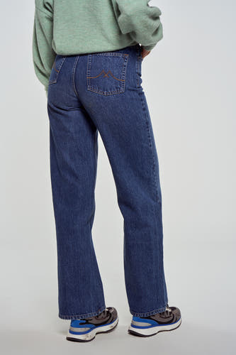 Jeans wide Dark blue denim - Le Fabuleux Marcel de Bruxelles