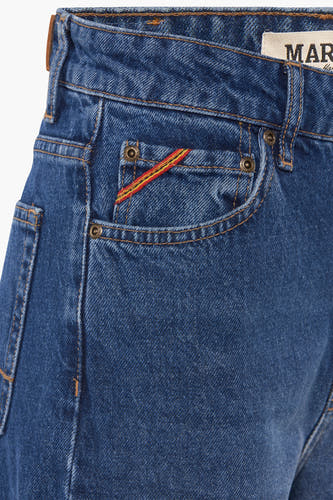 Jeans wide Dark blue denim - Le Fabuleux Marcel de Bruxelles