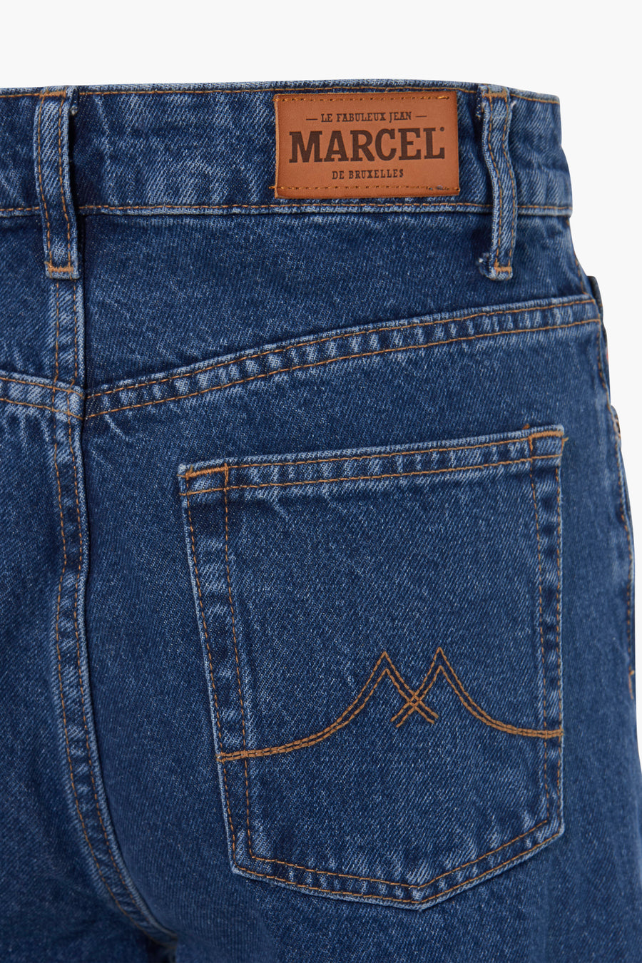 Jeans wide Dark blue denim - Le Fabuleux Marcel de Bruxelles