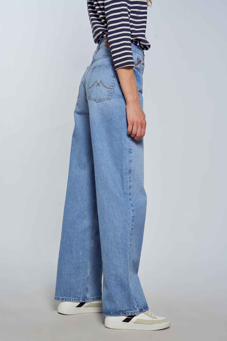 Jeans wide Light blue denim - Le Fabuleux Marcel de Bruxelles