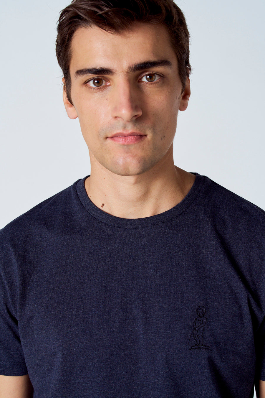 T-shirt (korte mouwen) Blauw - Le Fabuleux Marcel de Bruxelles