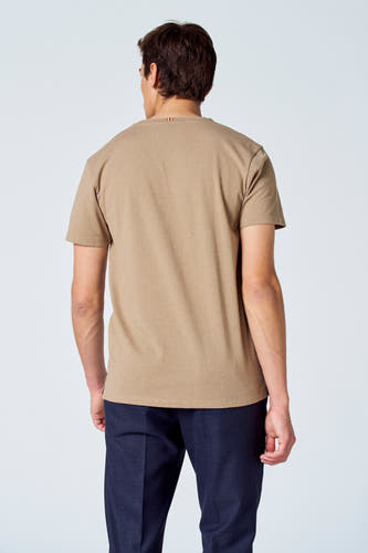 T-shirt (korte mouwen) Beige - Le Fabuleux Marcel de Bruxelles
