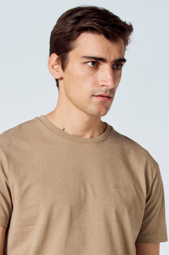 T-shirt (korte mouwen) Beige - Le Fabuleux Marcel de Bruxelles