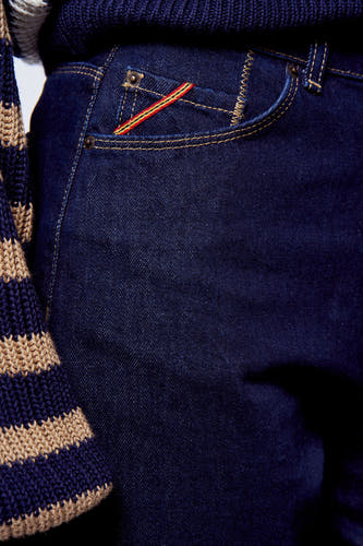 Jeans straight Dark blue denim - Le Fabuleux Marcel de Bruxelles