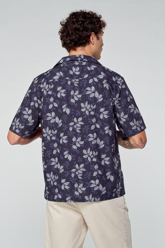 Hemd (korte mouwen) Blauw - Le Fabuleux Marcel de Bruxelles