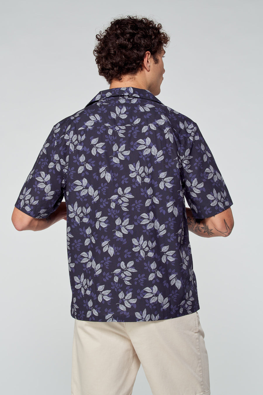 Hemd (korte mouwen) Blauw - Le Fabuleux Marcel de Bruxelles