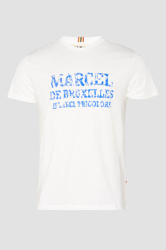 T-shirt (korte mouwen) Wit - Le Fabuleux Marcel de Bruxelles