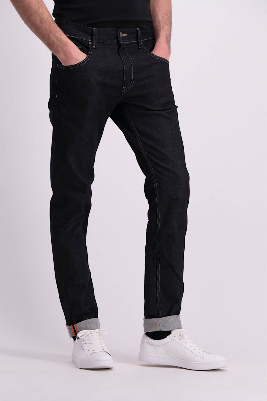 Jeans slim Dark blue denim - Le Fabuleux Marcel de Bruxelles