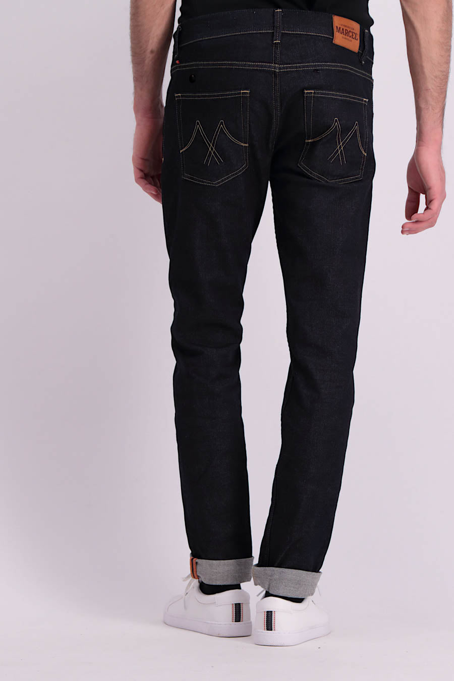 Jeans slim Dark blue denim - Le Fabuleux Marcel de Bruxelles