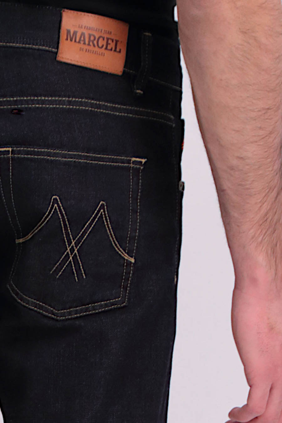 Jeans slim Dark blue denim - Le Fabuleux Marcel de Bruxelles