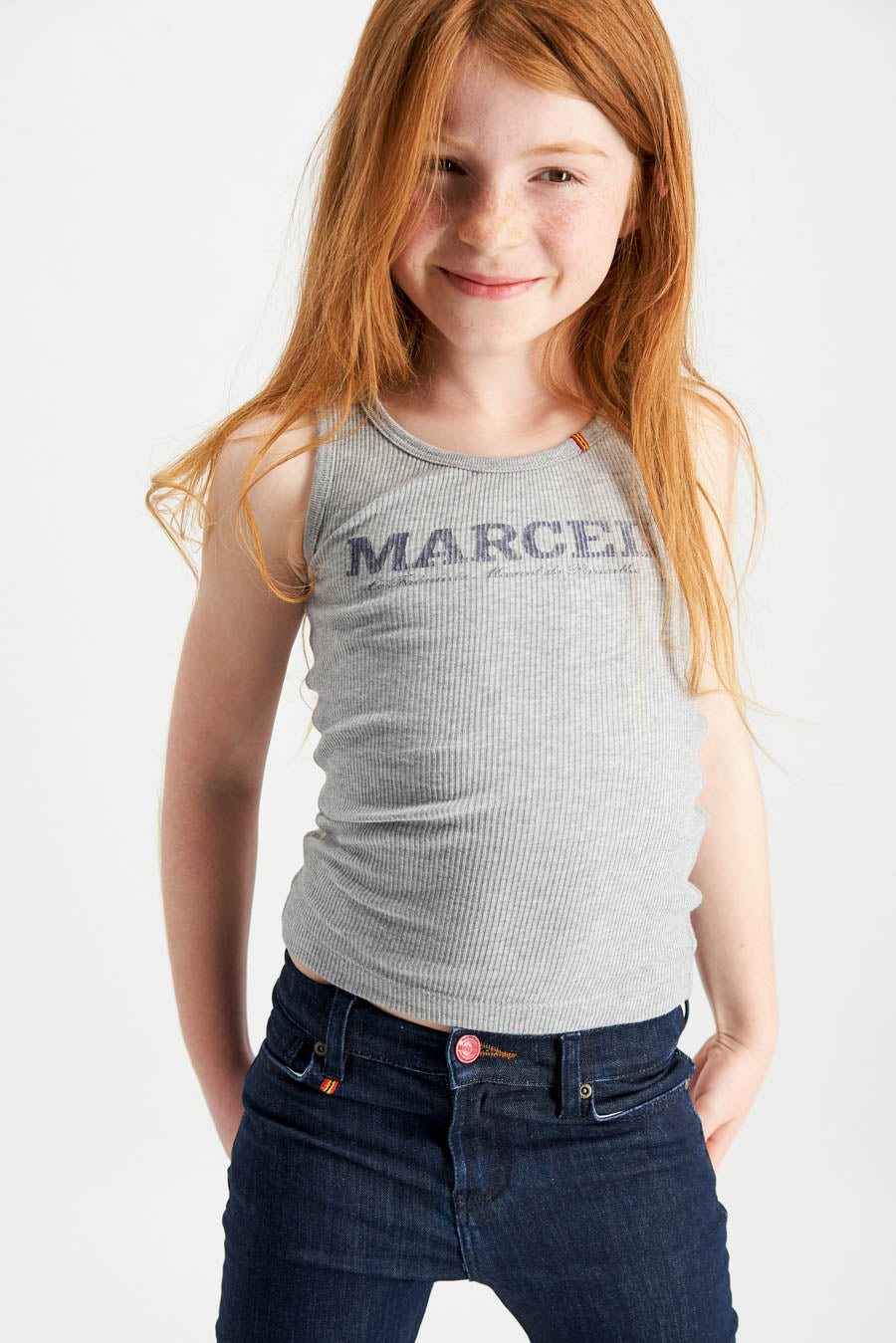 Tanktop Grijs - Le Fabuleux Marcel de Bruxelles