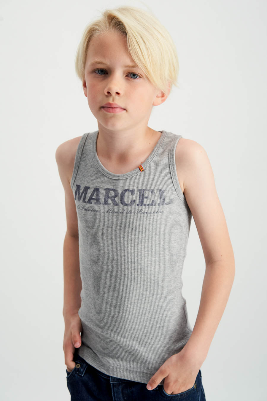 Tanktop Grijs - Le Fabuleux Marcel de Bruxelles